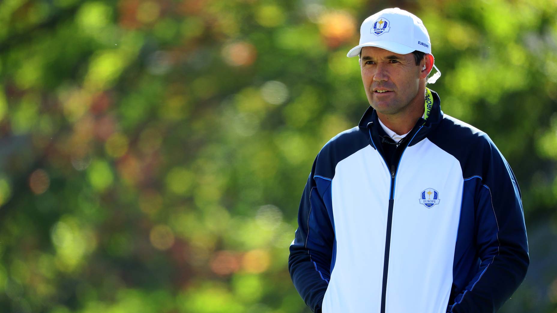 padraig harrington stands