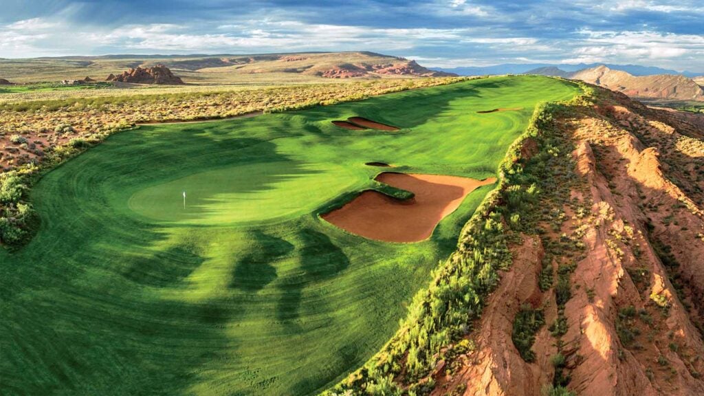 Sand Hollow in Utah.