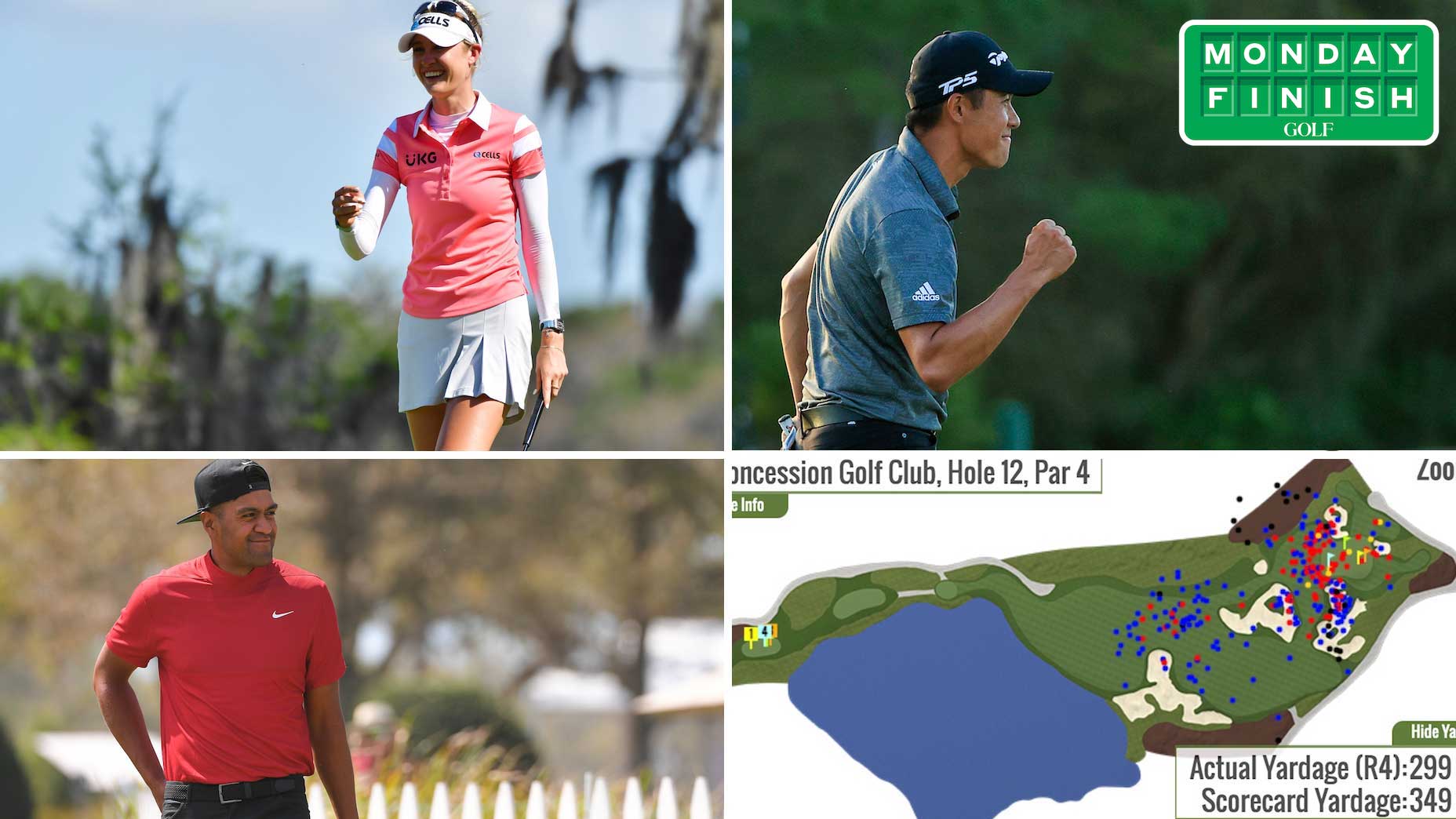 Monday Finish Rory Mcilroy S Magic Nelly Korda S Stress And Severe Pins