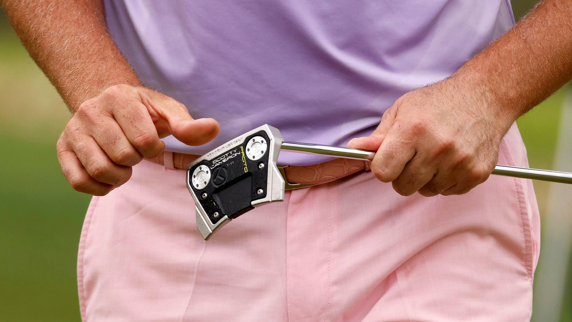 Why Billy Horschel and Scottie Scheffler were sporting blank staff