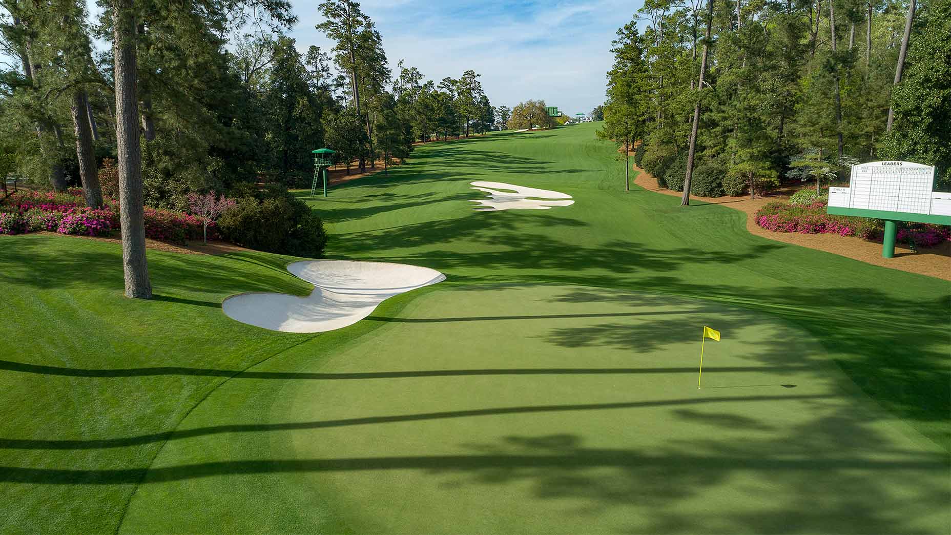 The 10th hole at Augusta National.
