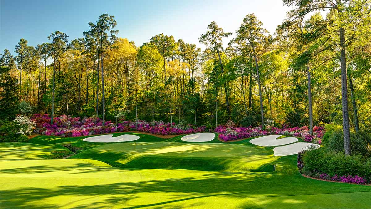 augusta national 13th green