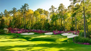 The 13th at Augusta National.