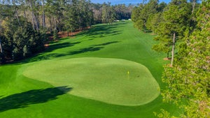 The par-4 14th hole at Augusta National.