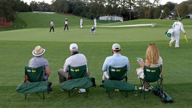 Fans at Augusta National.