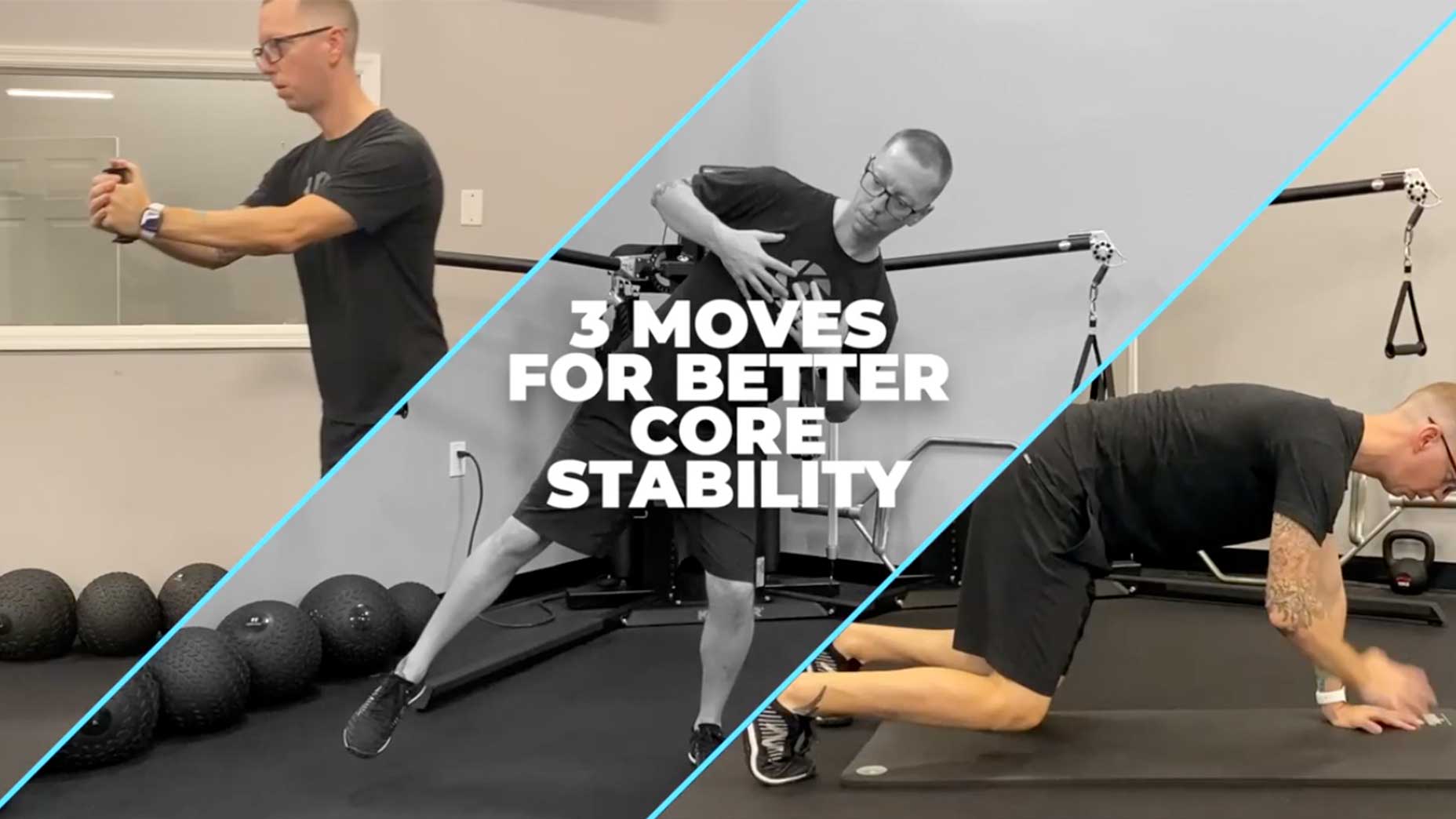 3 moves for better core stability and a better golf swing