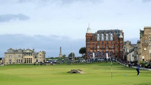 The 18th hole at st andrews