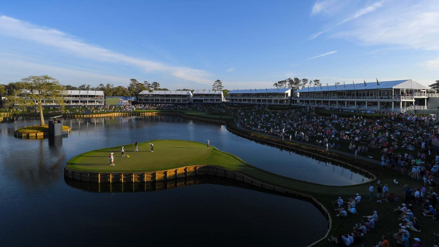TPC Sawgrass covered in frost a week out from Players Championship