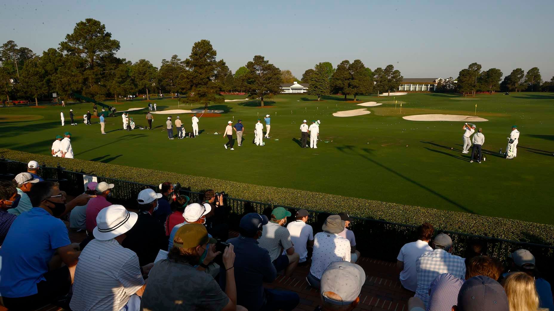 Up close, Augusta National's driving range reveals more than you'd think