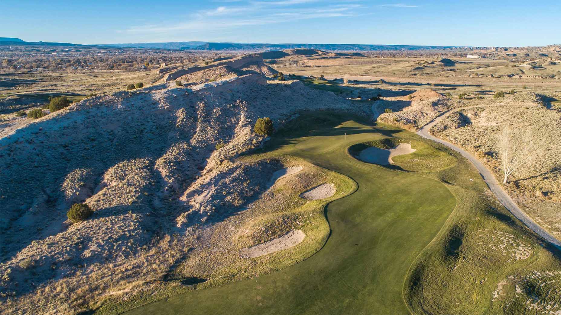 This hidden golf gem is stunning and memorable (and kind of scary)