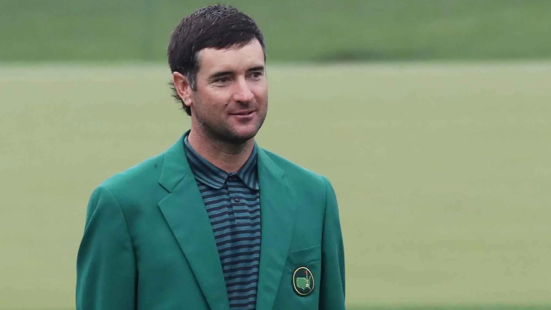 bubba watson in green jacket