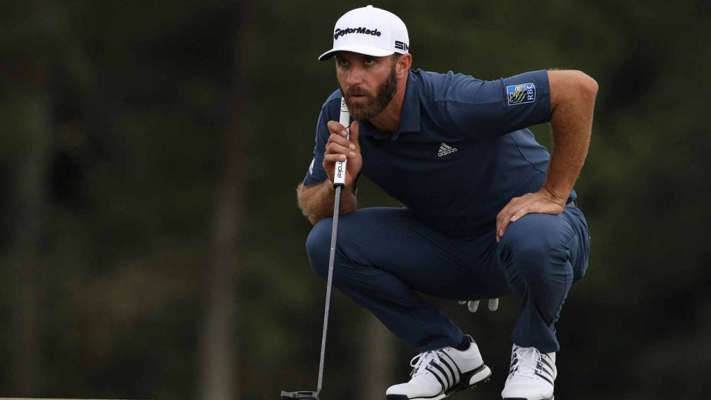 Dustin Johnson at 2021 Masters