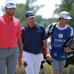 Jon Rahm and Ryan Palmer at 2021 Zurich Classic