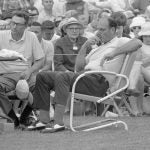 A stunned Roberto De Vicenzo after he signed an incorrect scorecard at the 1968 Masters.