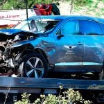 tiger woods vehicle after crash