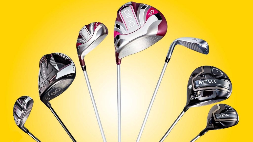 Callaway, Cobra and Ping women's golf clubs