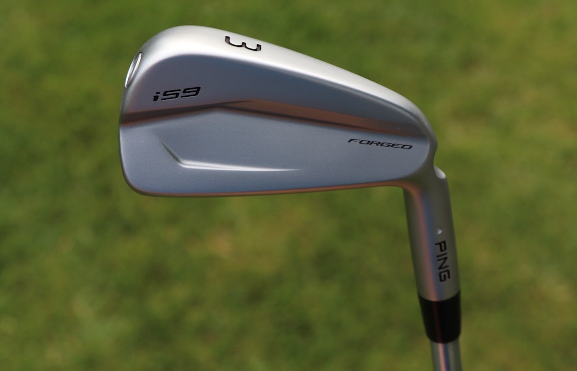 In-hand photos of Ping's unreleased i59 forged irons