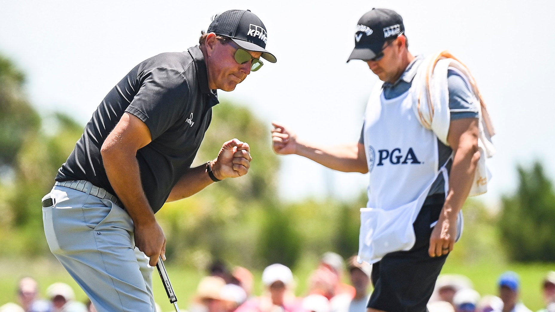 Caddie Tim Mickelson shares praise his brother Phil