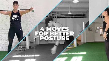 Improving your posture will help you improve your golf swing.
