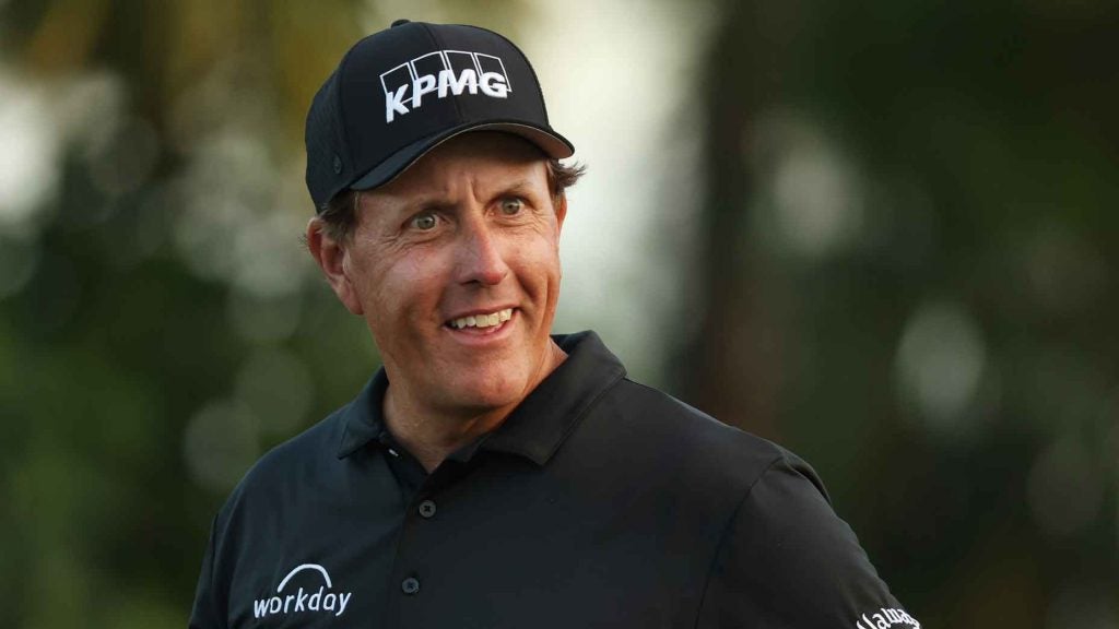 Phil Mickelson smile