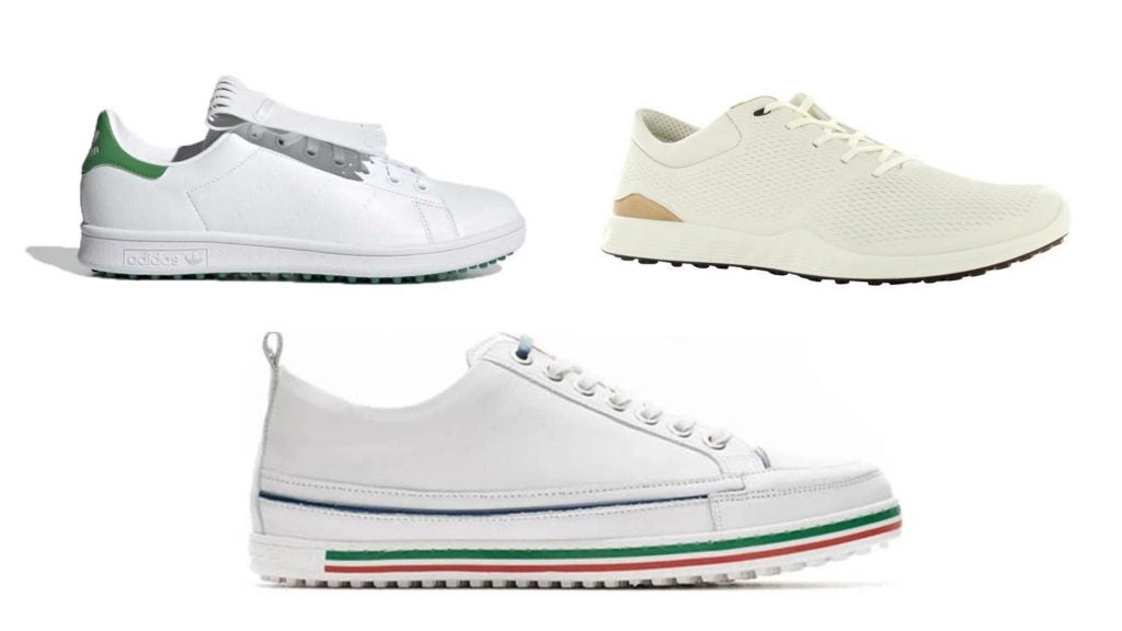 White sneakers are having a moment, and the golf world is catching on.