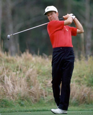 Larry Nelson in 1987.
