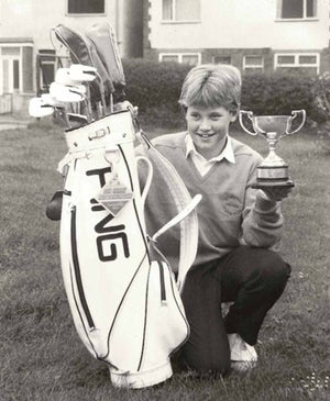 A young Lee Westwood
