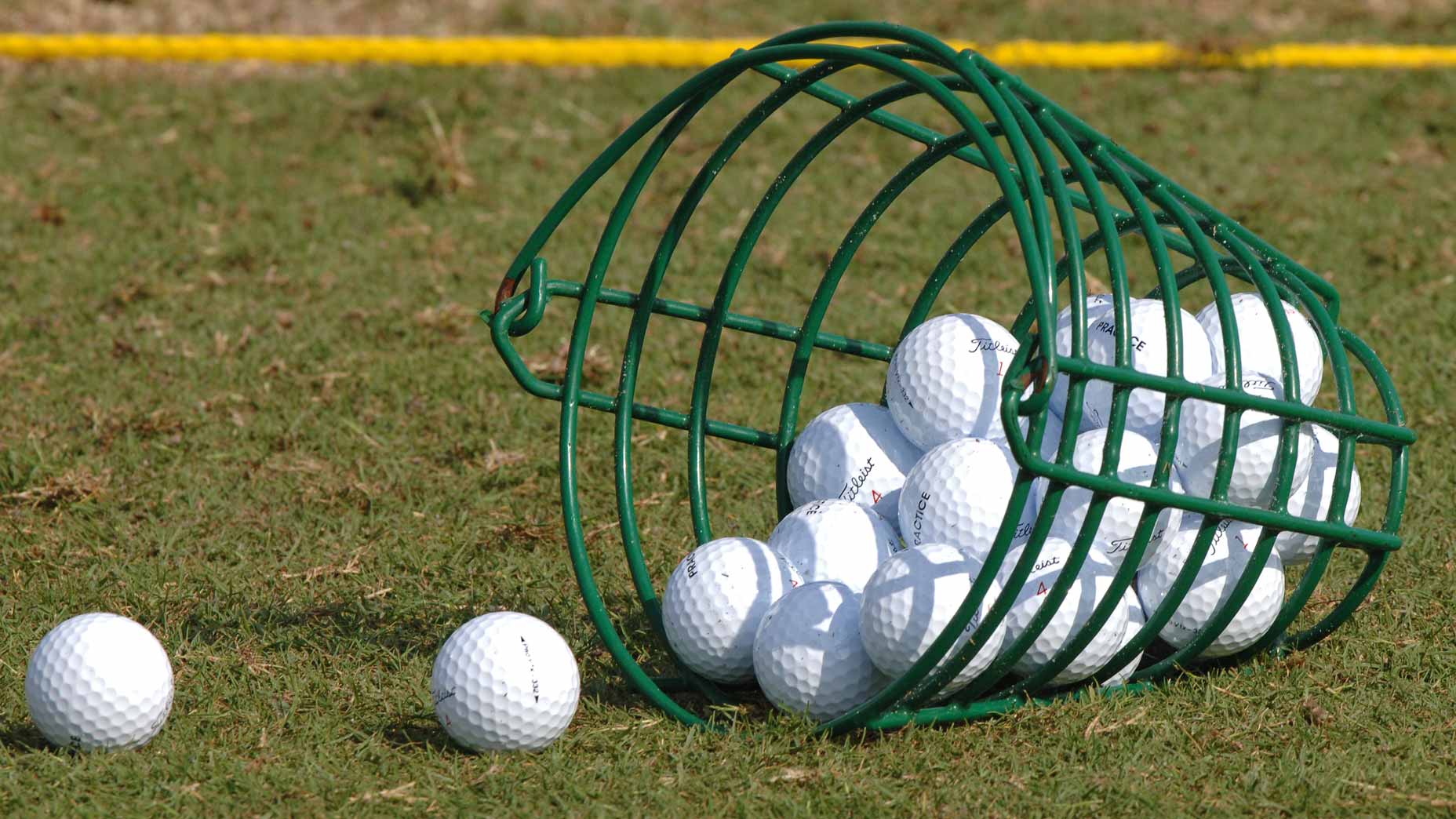 Golfers Ball Bucket Gift Basket