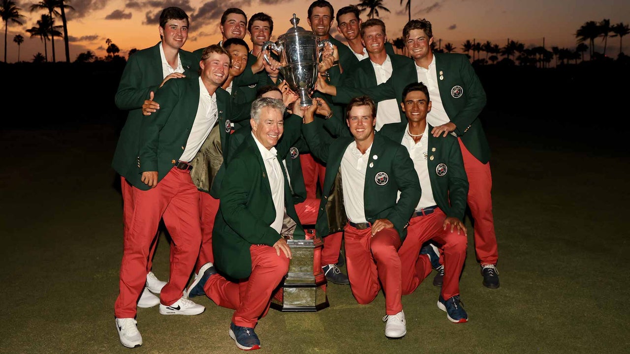 U.S. holds off GB&I to clinch thirdstraight Walker Cup title