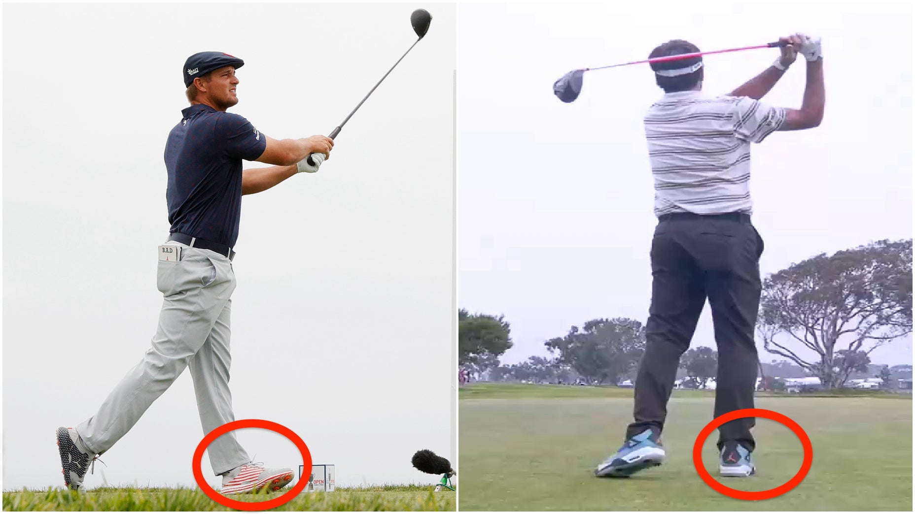 GOLF: How The Left Leg Works In The Golf Swing 