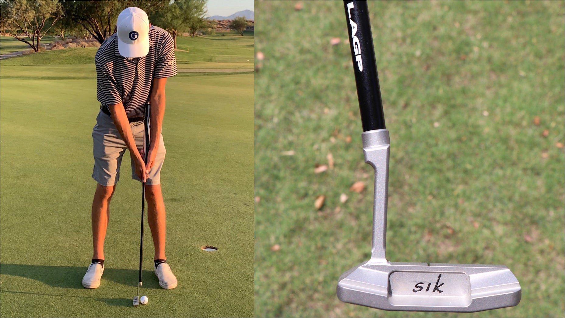 Does armlock putting actually help? I tested Bryson's putter to find out