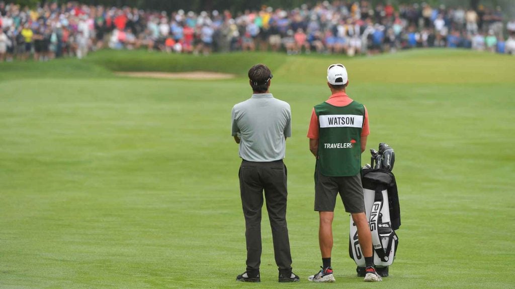 Travelers championship tee store times saturday