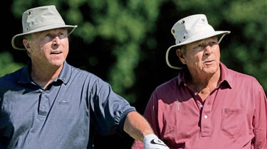 Dick Ferris and Arnold Palmer