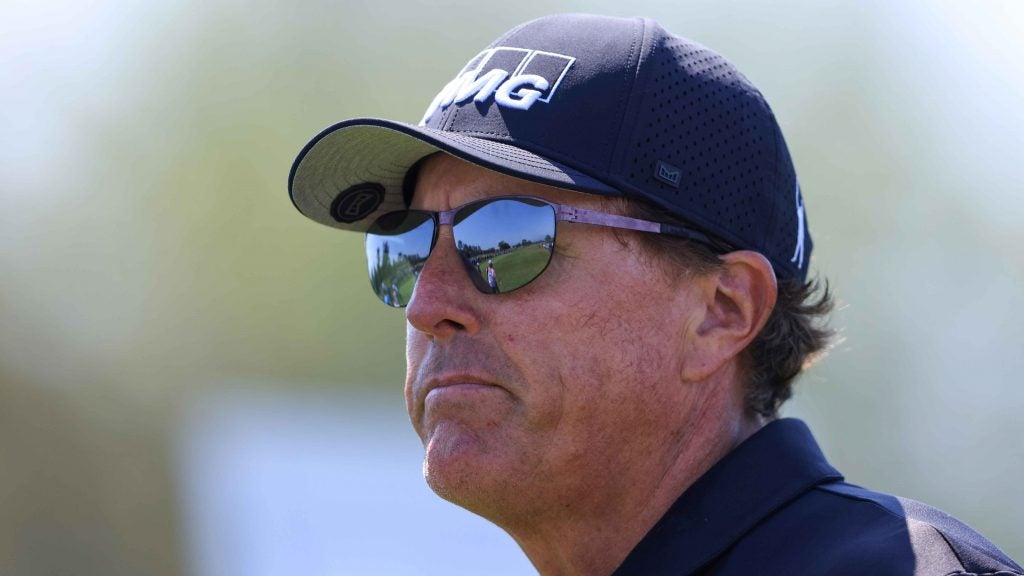 phil mickelson at 2021 u.s. open