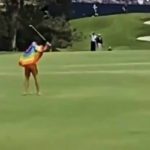 streaker hits shot at U.S. Open