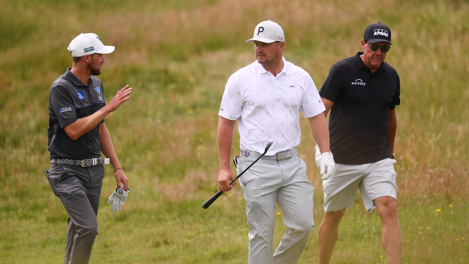 Nicholas Poppleton played a practice round alongside Bryson DeChambeau and Phil Mickelson.