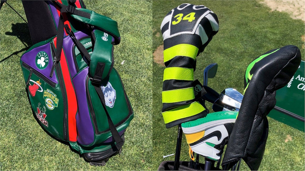 Seattle Seahawks Golf Bag, Seahawks Head Covers, Sports Equipment