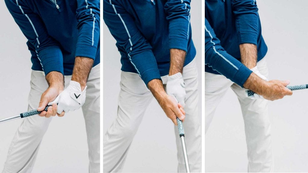 Use this 'flick' drill to increase your clubhead speed and hit the ball  longer