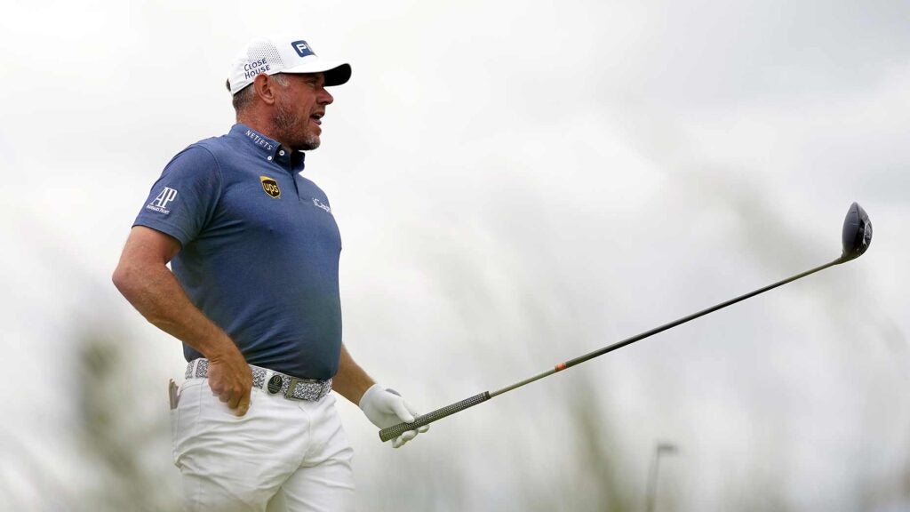 Lee Westwood at the 2021 British Open.