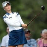 nelly korda takes a swing