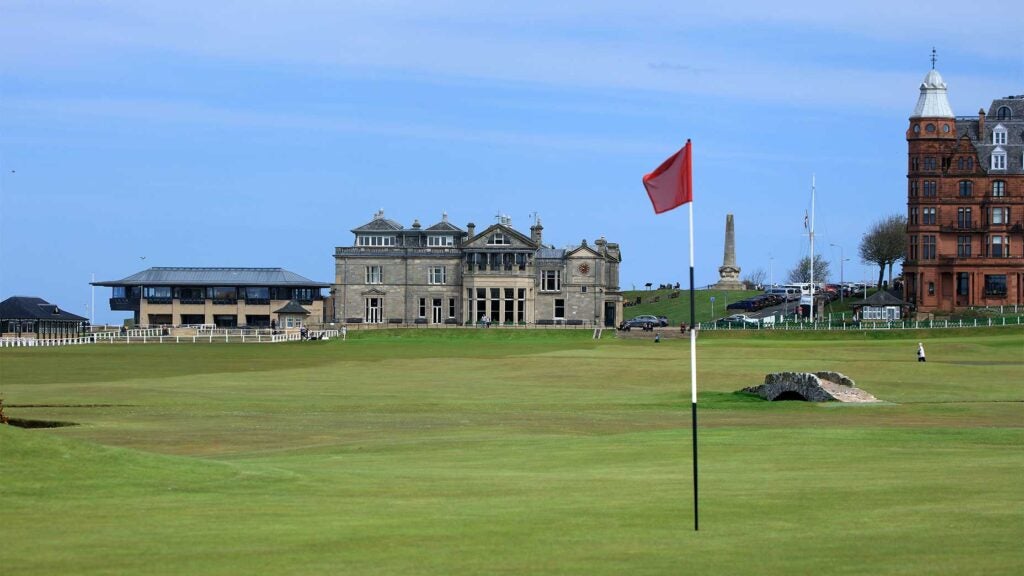 the old course at st andrews.