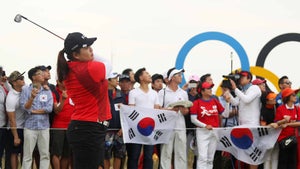 Inbee Park at the 2016 Olympics.