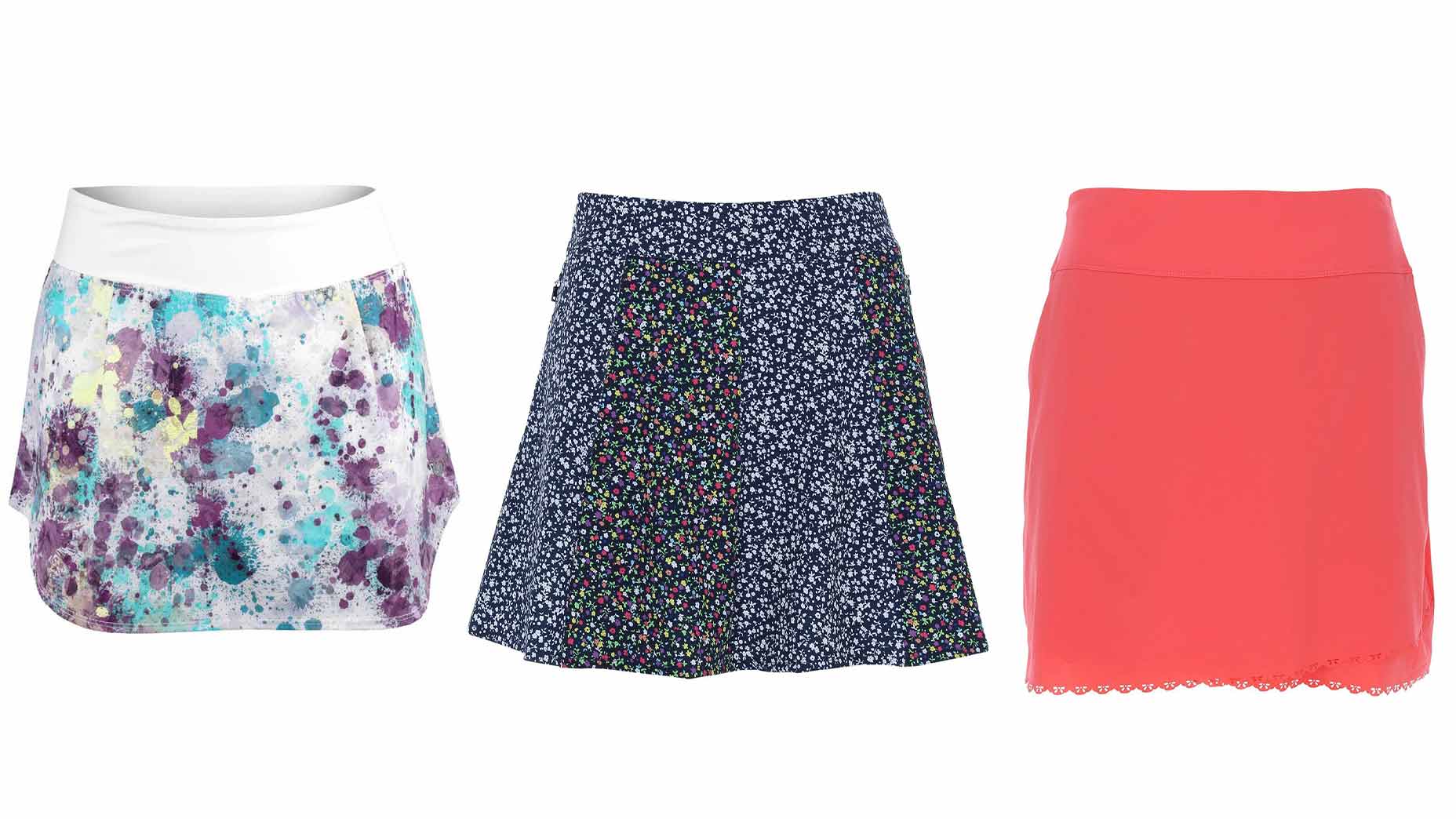How to rock a golf skort in 3 lengths: mini, mid-thigh and knee-length