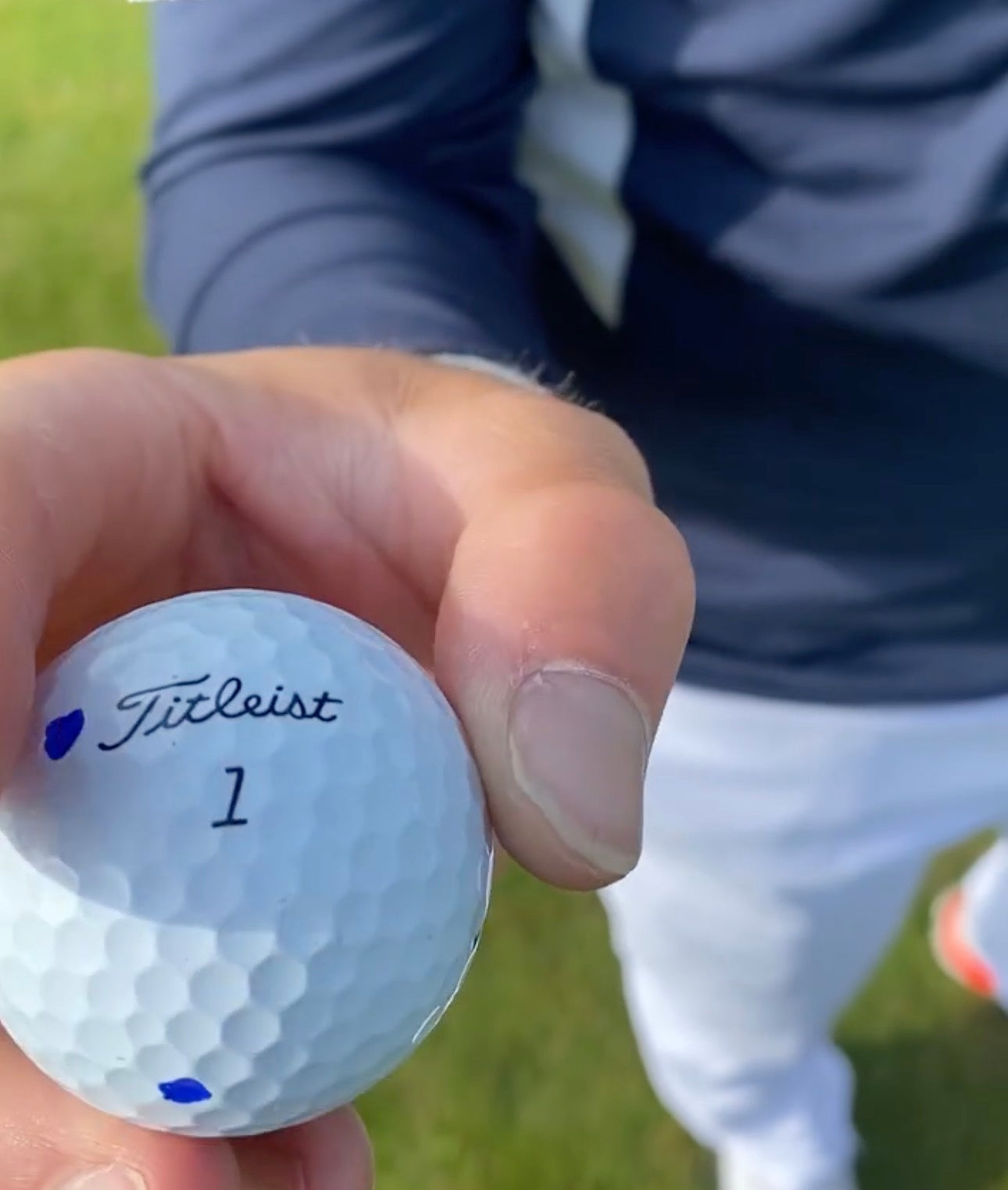 This clever way of marking your golf ball can improve your focus