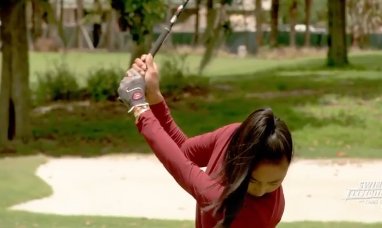 This is shortening your golf swing and you probably don't even realize it