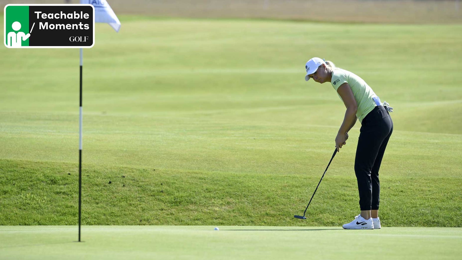 This was Anna Nordqvist's go-to shot around the greens at Carnoustie