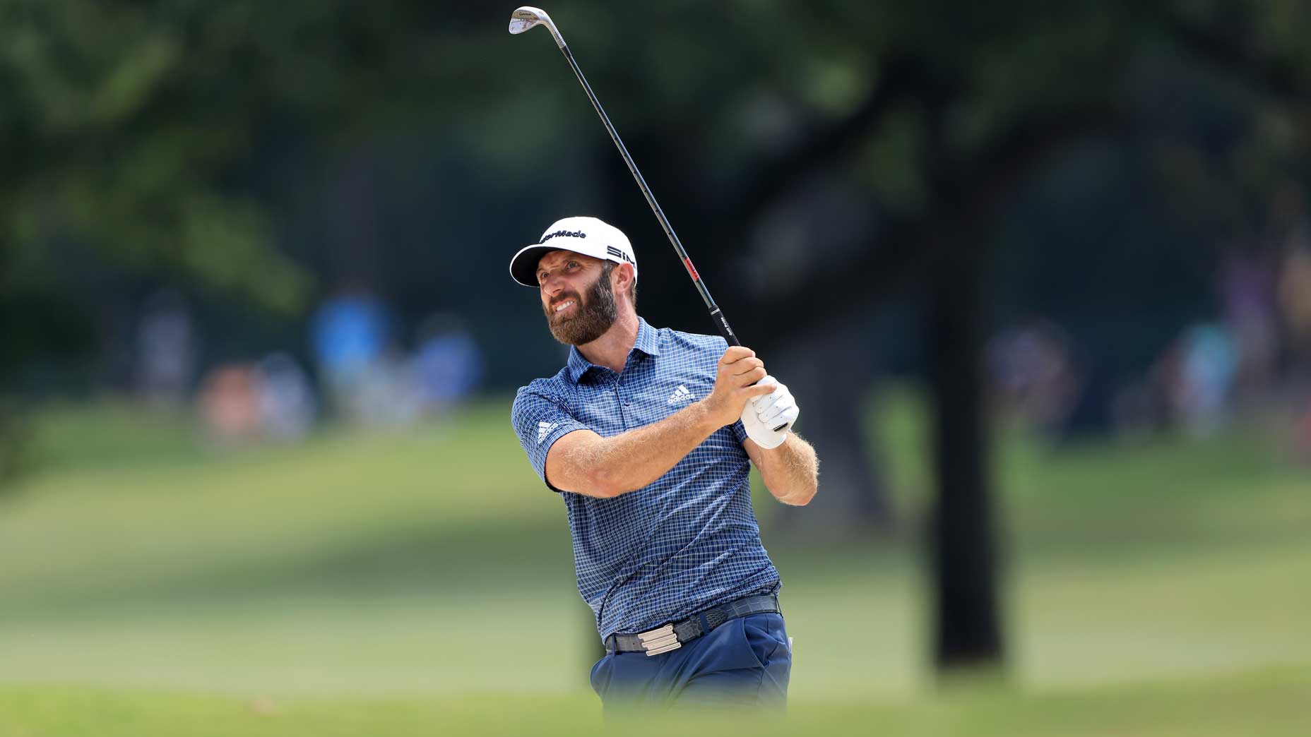 dustin johnson swings