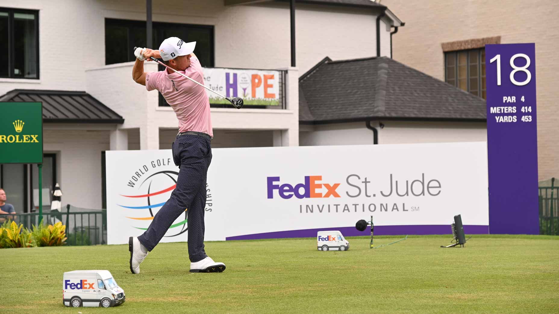 justin thomas fedex st jude