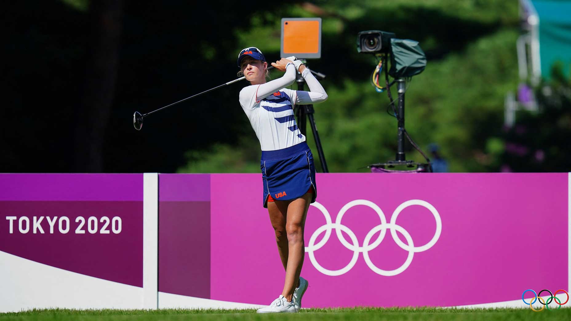 Olympic women's golf tee times: Third round groupings for Thursday night