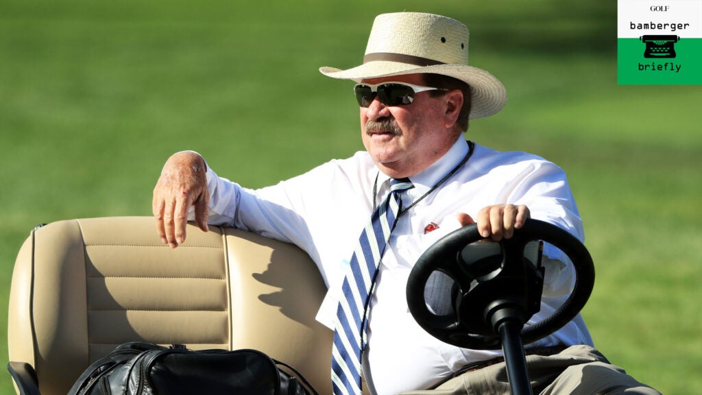 For 40 years, Tour rules official Slugger White his life by the book